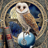 Owl Pose - Diamond Painting Kit