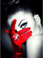 Red Glove - Diamond Painting Kit