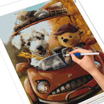 Dog Teddy - Diamond Painting Kit