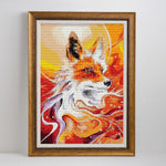 Wolf Flames- Diamond Painting Kit