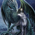 Dragon Unicorn - Diamond Painting Kit