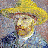 Vincent van Gogh "SELF-PORTRAIT WITH A STRAW HAT" - Diamond Painting Kit