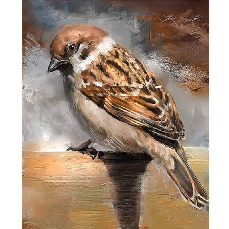 Sparrow - Diamond Painting Kit