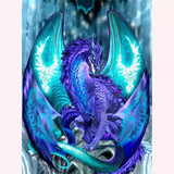 Majestic Dragon - Diamond Painting Kit