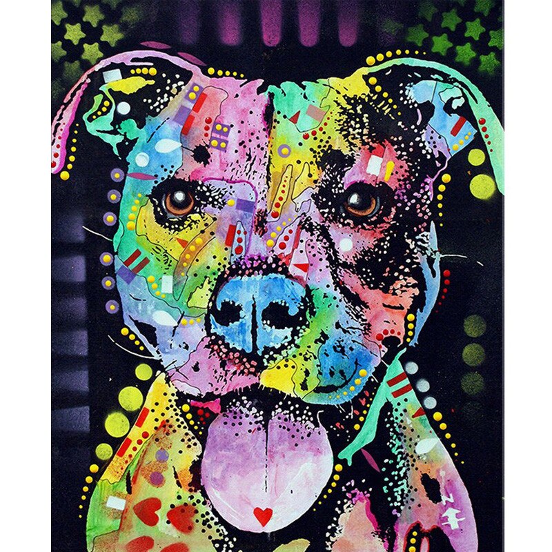 Dog Tongue - Diamond Painting Kit