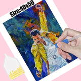 Freddie Mercury - Diamond Painting Kit