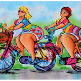 Women Cycling - Diamond Painting Kit