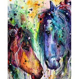Twin Horses - Paint By Number Kit