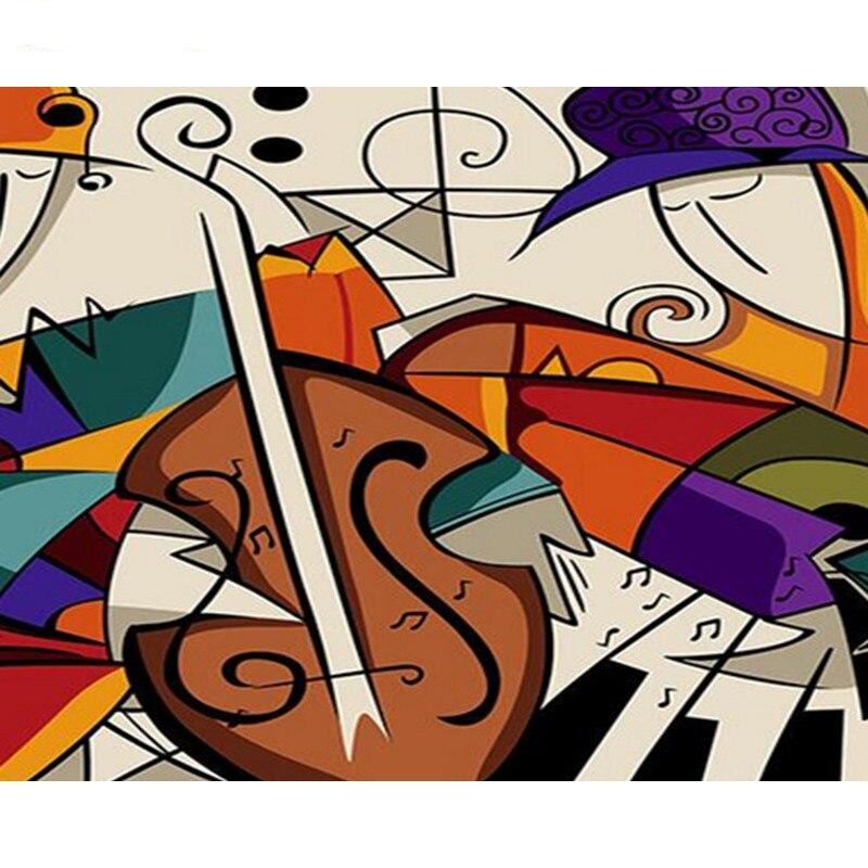 Abstract Musician- Paint By Number Kit