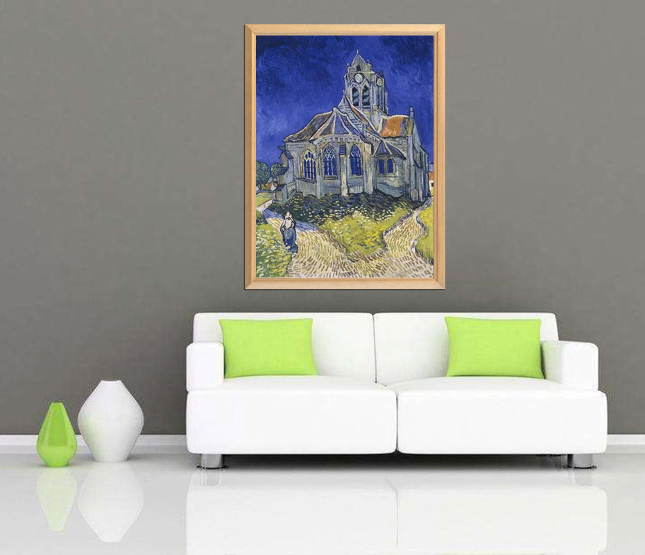 Vincent van Gogh "The Church at Auvers" - Diamond Painting Kit
