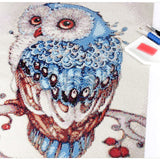 The Embroidery Owl - Diamond Painting Kit