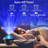 LED Star Galaxy Projector Night Light With Built-in Bluetooth-Speaker