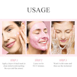 7pcs Japan Sakura Mud Face Mask For Cleansing Whitening Moisturizing Oil-Control Anti-Aging