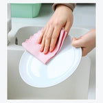 Glass Cleaning Towel Absorbent Dish Cloth for Tableware