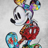 Colorful Mickey - Diamond Painting Kit