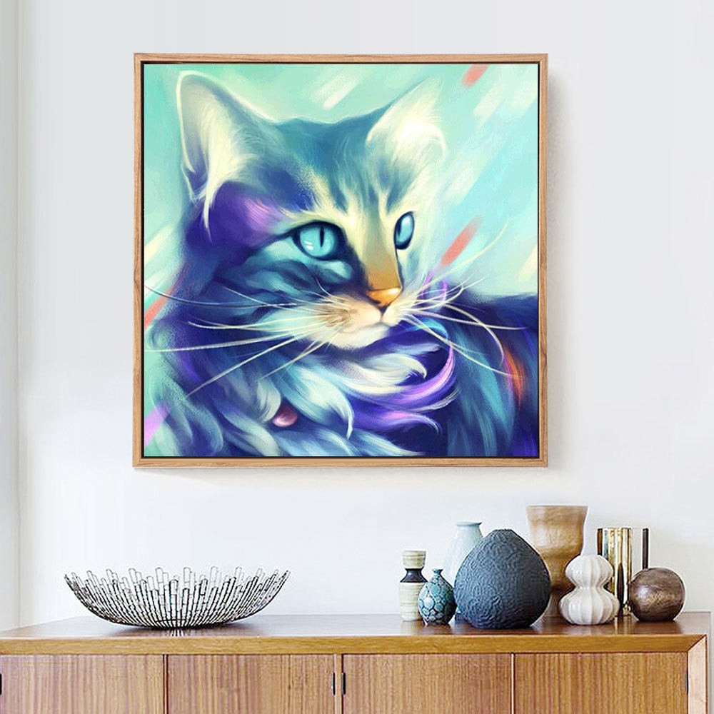 Pretty Cat - Diamond Painting Kit