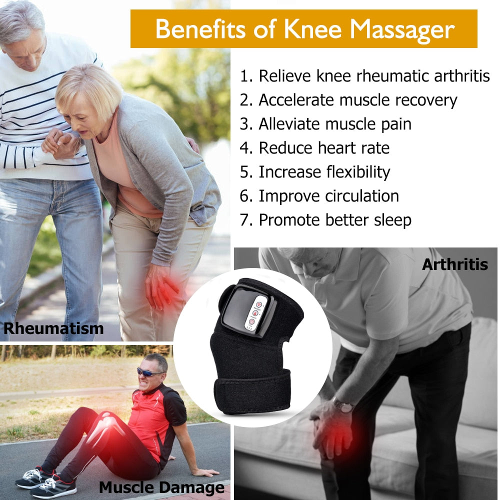 Electric Heating Knee Elbow Shoulder Massager