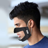 Visible Mouth Face Mask 4Pcs Set