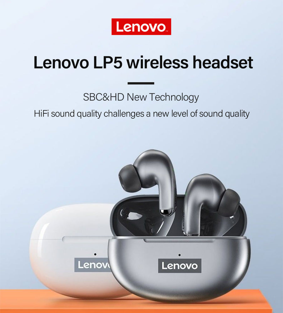 Lenovo LP5  Wireless Bluetooth Earbuds