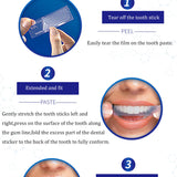 5D Gel Teeth Whitening Cleaning Strips 14Pairs