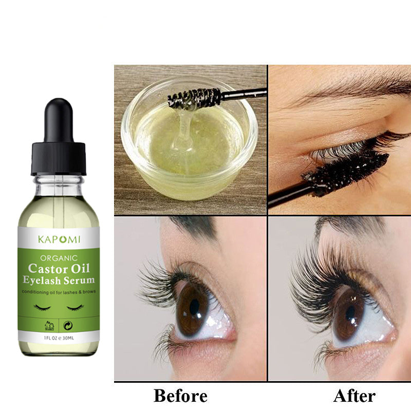 Organic Castor Oil Eyelash Growth Serum