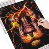Lion Current - Diamond Painting Kit