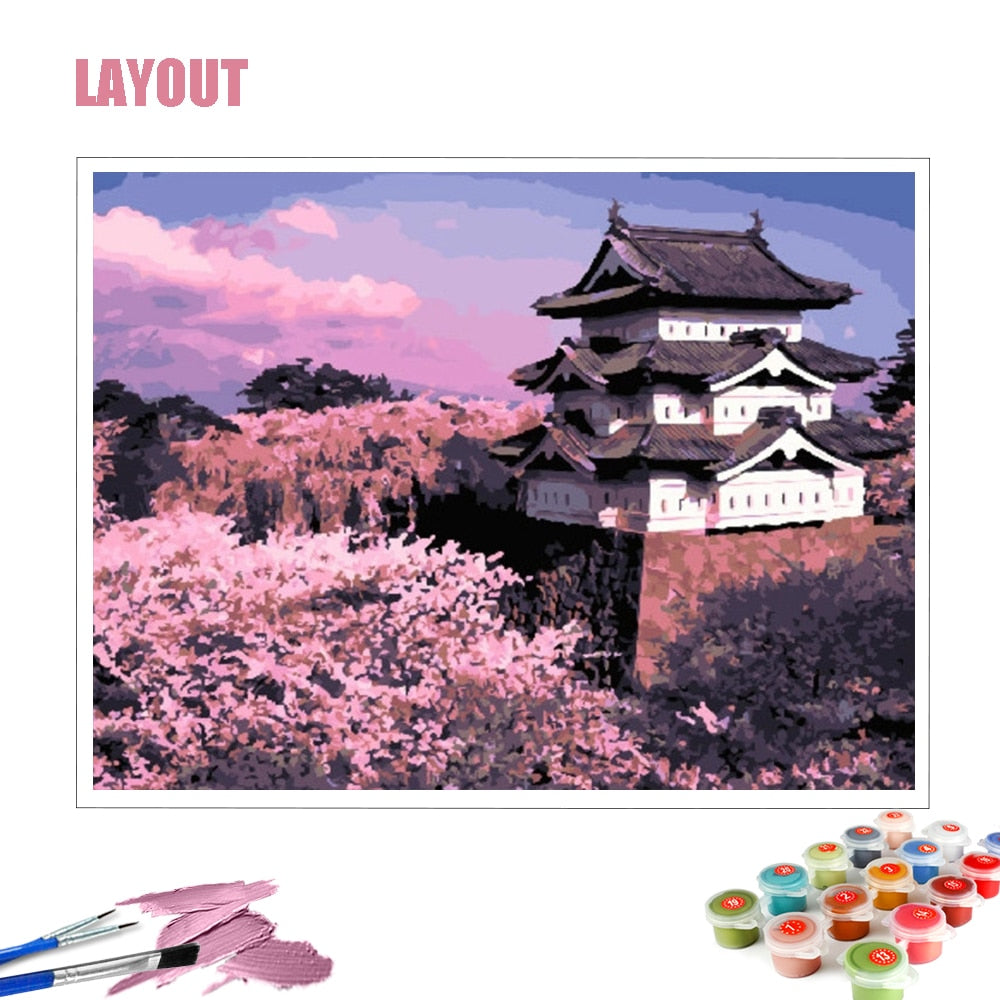 Pink Paradise - Paint By Number Kit