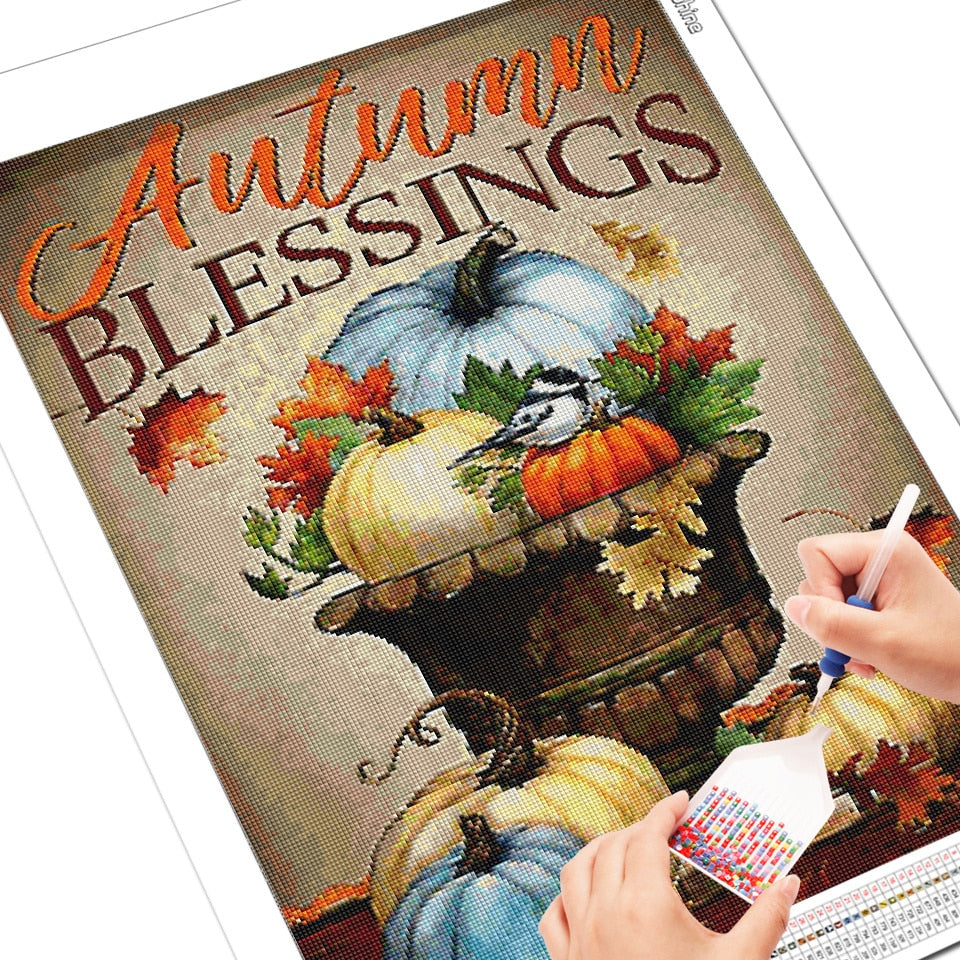 Autumn Blessings - Diamond Painting Kit