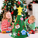 Kids DIY Felt Christmas Tree