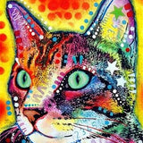 Artistic Cat - Diamond Painting Kit