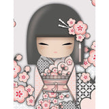 Flower Kimono Girl - Diamond Painting Kit