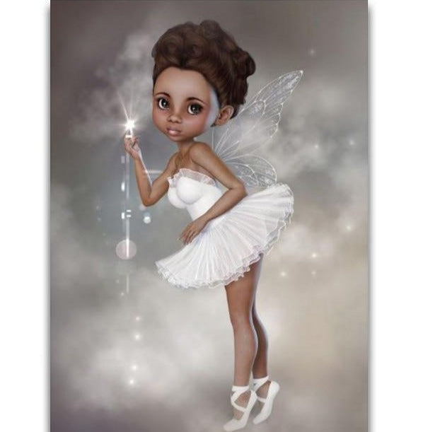 Girl Princess Fairy - Diamond Painting Kit