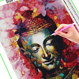 Clouded Buddha  - Diamond Painting Kit