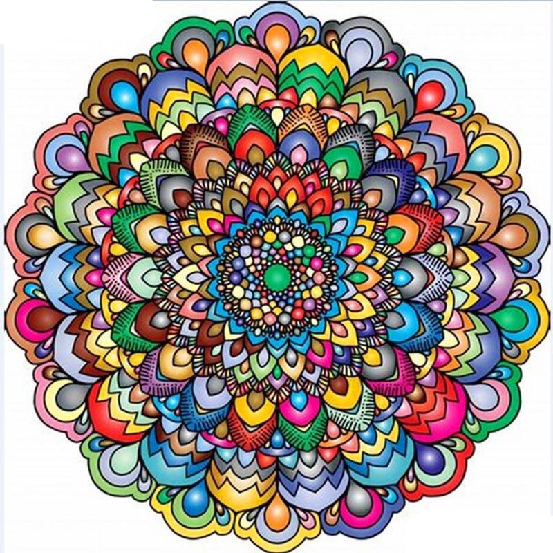 Religious Mandala - Diamond Painting Kit