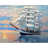 Sailing Sea - Diamond Painting Kit