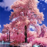 Pink Tree - Diamond Painting Kit