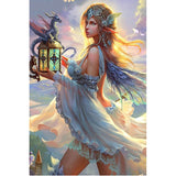 Fairy & Dragon - Diamond Painting Kit