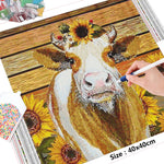 Innocent Cow - Diamond Painting Kit
