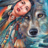 Wolf Love - Diamond Painting Kit