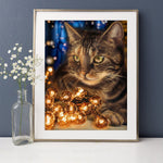 Cat Illumination - Diamond Painting Kit