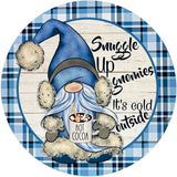 Santa Gnome Circles  - Diamond Painting Kit