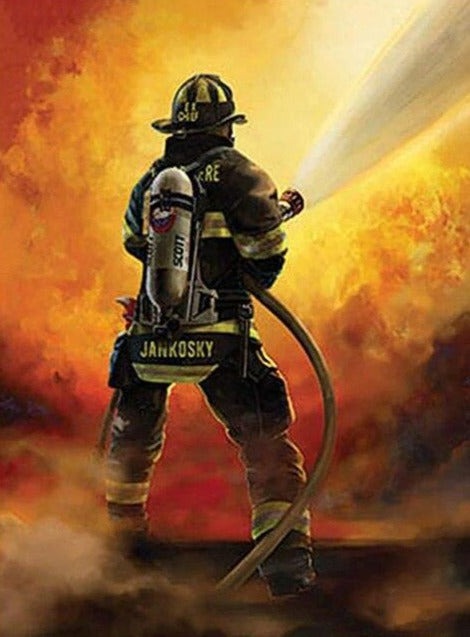 
                  
                    Fire Fighter Diamond Painting Kit
                  
                