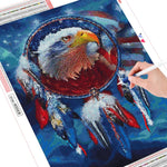 Eagle Dreamcatcher - Diamond Painting Kit