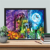 Halloween Home - Diamond Painting Kit