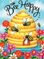 Bee Happy - Diamond Painting Kit