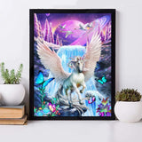 Winged Unicorn  - Diamond Painting Kit
