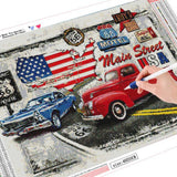 Vintage Cars - Diamond Painting Kit