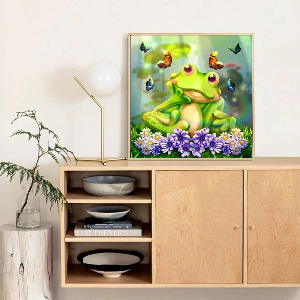 Frog Wonder - Diamond Painting Kit