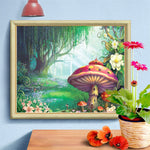 Mushroom Forest - Diamond Painting Kit