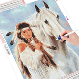 Horse Woman - Diamond Painting Kit
